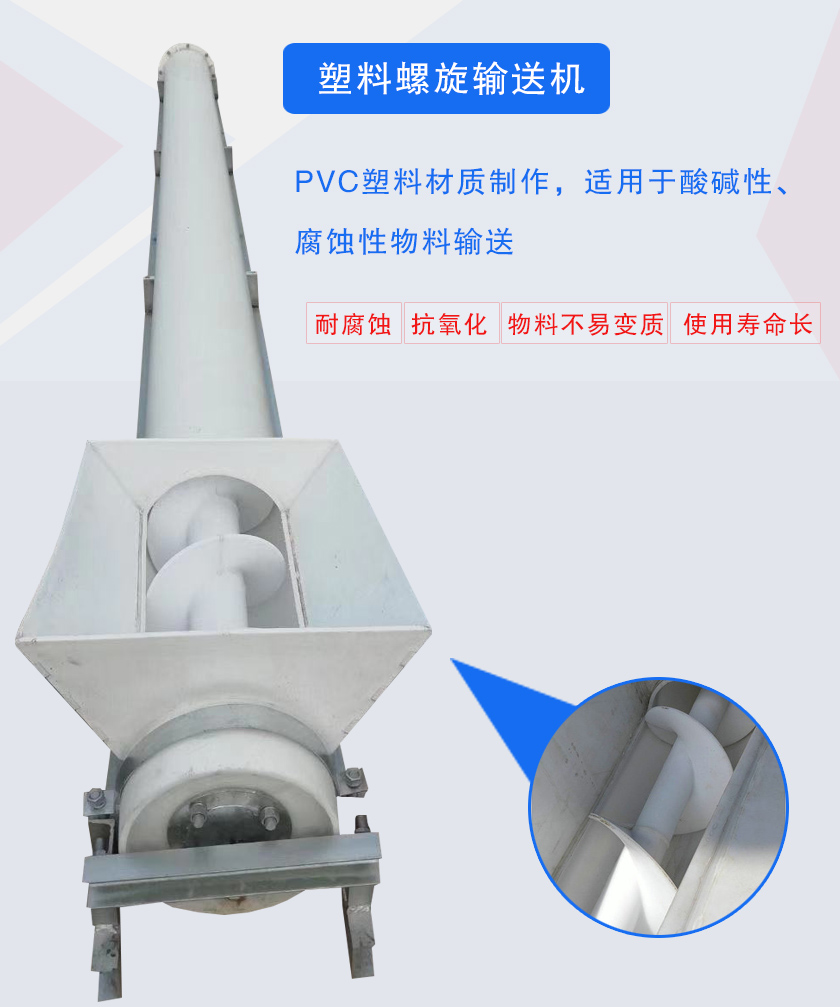 PVC塑料材質制作,適用于酸堿性、腐蝕性物料輸送